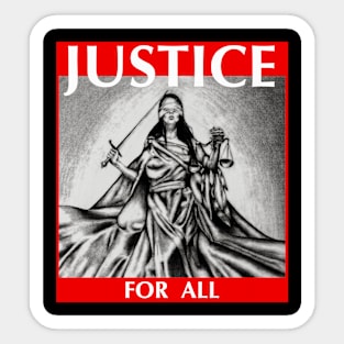 Themis Tee Support Justice T Shirt Trendy Lady Justice Gift Sticker